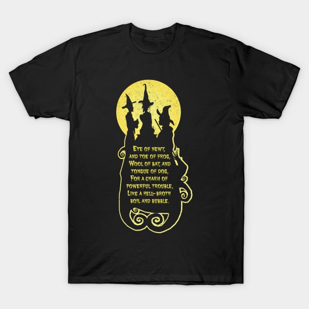 Witches Brew Halloween T-Shirt by BOEC Gear